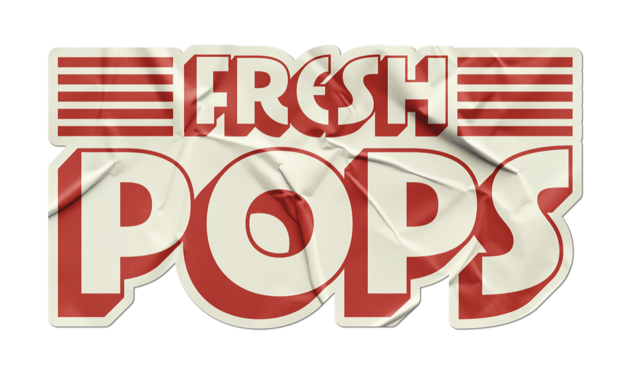 Fresh Pops sticker logo